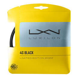 Tenisové Struny Luxilon 4G 12,2m black